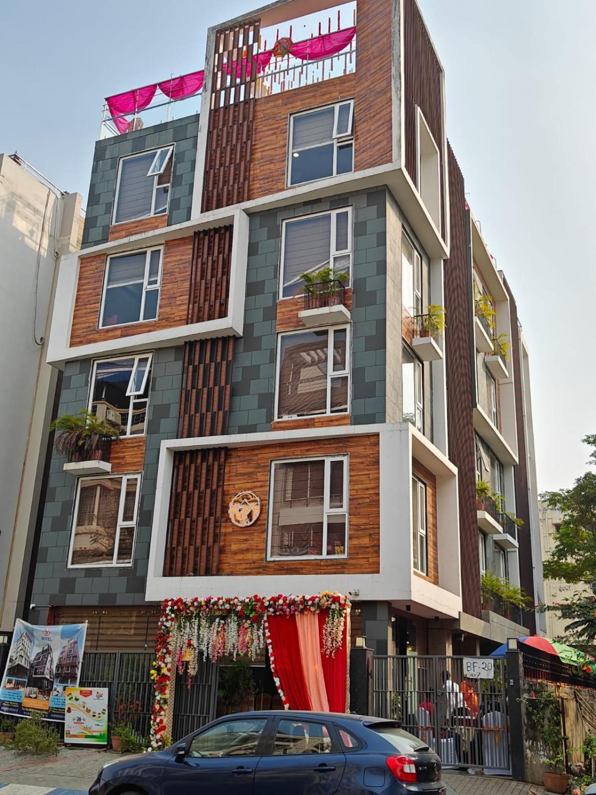 Nk7 Newtown Hotel Calcutá Exterior foto